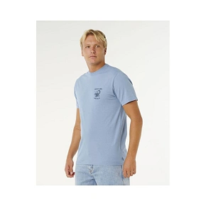Pánske tričko RIP CURL Desti Animals Tee, modré Pánske tričko RIP CURL Desti Animals Tee, modré