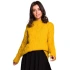 Dámsky sveter BK038 Mustard - BeWear