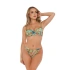 Dámske dvojdielne plavky Mykonos 1 S936MN2 Green Patterned - Self