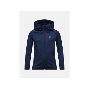 Detská mikina PEAK PERFORMANCE Jr Rider Essentials Zip Hood, farba tmavomodrá Detská mikina PEAK PERFORMANCE Jr Rider Essentials Zip Hood, farba tmavomodrá