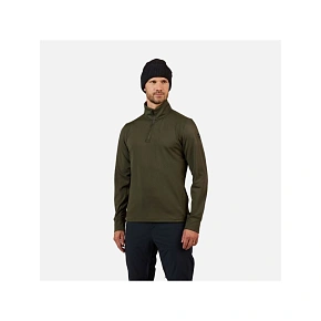 Pánska mikina ROSSIGNOL MID LAYER STRETCH HZ, zelená Pánska mikina ROSSIGNOL MID LAYER STRETCH HZ, zelená
