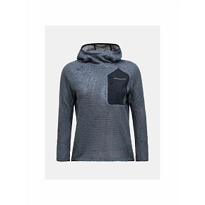 Dámska mikina PEAK PERFORMANCE W Freelight Polartec Alpha Hood, sivá Dámska mikina PEAK PERFORMANCE W Freelight Polartec Alpha Hood, sivá