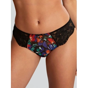 Dámske brazílske nohavičky 10942 Black Mixed Colors - Panache