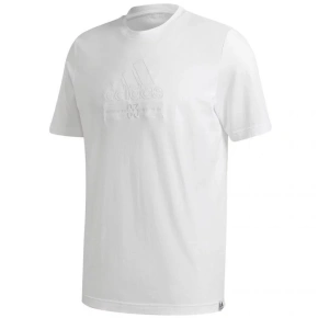 Pánske tričko M BB T GD3844 White pattern - Adidas