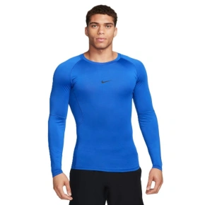 Pánske termo tričko Dri-FIT FB7919-480 Royal Blue - Nike