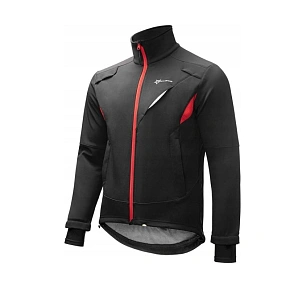 Zimná cyklistická bunda Rockbros, čierna, veľkosť XL