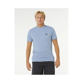 Pánske tričko RIP CURL Wettie Passage Icon Tee, modré Pánske tričko RIP CURL Wettie Passage Icon Tee, modré
