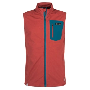 Pánska softshellová vesta Tofano-m tmavo červená - Kilpi