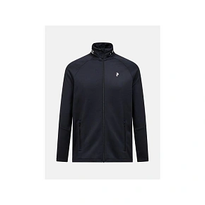 Pánska mikina PEAK PERFORMANCE M Rider Essentials Zip Jacket, čierna Pánska mikina PEAK PERFORMANCE M Rider Essentials Zip Jacket, čierna