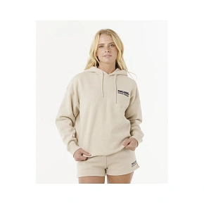Mikina RIP CURL Surf Puff Heritage Hood, béžová