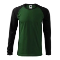Pánske tričko Street LS M MLI-13006 bottle green - Malfini