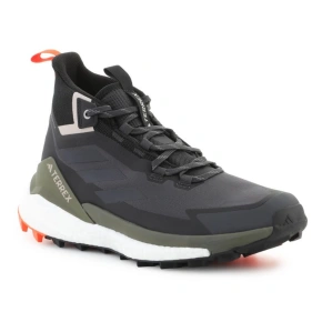 Turistická obuv adidas TERREX Free Hiker 2 GTX - carbon/grey six/core black