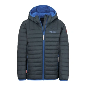 Trollkids Kids Eikefjord Jacket dark navy/cobalt blue (463-110) ultraľahká prechodná bunda pre chlapcov/dievčatá