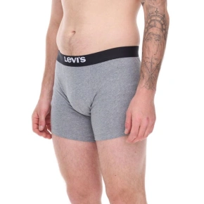 Pánske boxerky Levi's 3-Pack Grey Cotton
