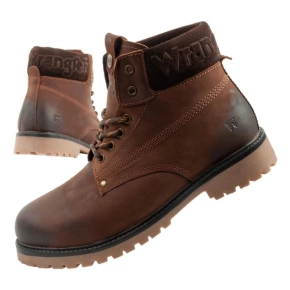 Wrangler Arch Fur pánske zateplené topánky smart brown
