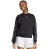 Dámska mikina adidas Animal Print 3-Stripes French Terry Sweatshirt black JM1835