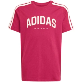 Detské tričko adidas Codes Collegiate Graphic Tee pink KA9764