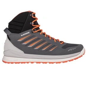 Pánske trekové topánky Lowa Axos GTX Mid gore-tex graphite/flame (310844 7952)