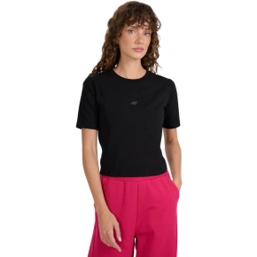 Dámske tričko 4F F2971 dark black 4FWAW25TTSHF2971 20S
