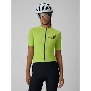 Dámsky cyklistický dres UPF50+ 4F 4FRSS26TFTSF2454-45S dámsky