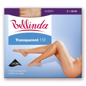 Pančuchové nohavice TRANSPARENT 15 DEN - Bellinda