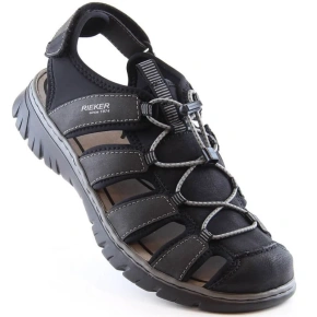 Zabudované sandále Rieker M 26770-00 RKR584