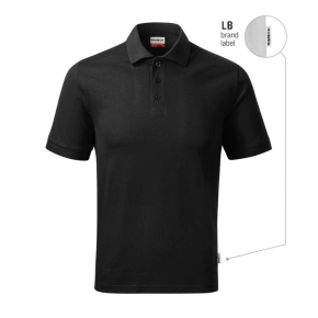 Pánske tričko Resist Heavy Polo (Black 01 (značka))