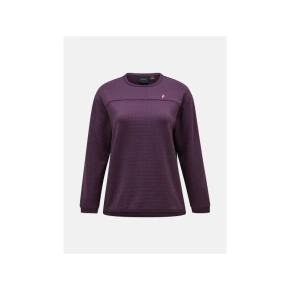 Mikina Peak Performance W Trail Polartec Crew purple Mikina Peak Performance W Trail Polartec Crew purple