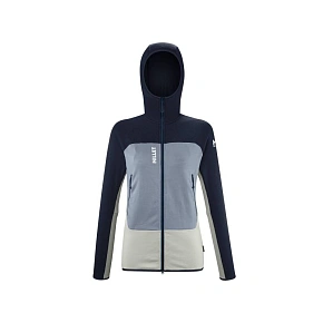Bunda MILLET FUSION GRID HOODIE W, béžová