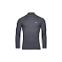 Cyklistické tričko POC M's Layer Merino Mock Neck Jersey, sivé