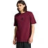 Pánske tričko adidas Essentials Small Logo Single Jersey, vínové, KF2403