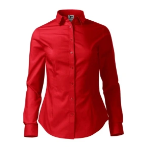 Dámska košeľa LS W MLI-22907 červená - Malfini Style
