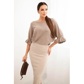 Dámska viskózna ceruzková sukňa ZS5121 - Kesi