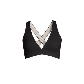 CASALL Bikiny s výstrihom do V a prekríženým chrbtom Black