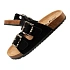 Lee Cooper dámske šnurovacie šľapky slip-on black semišové pohodlné ľahké dámske