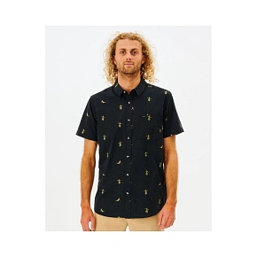 Tričko RIP CURL Hula Breach S/S, čierne