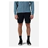 Pánske šortky ROSSIGNOL Sidelhorn Short 7" čierne