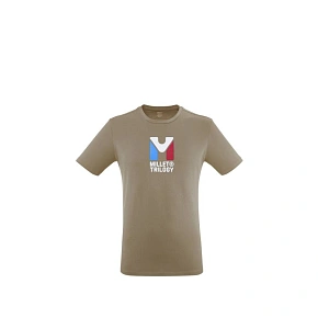 Pánske tričko MILLET Chamonix Tri Ts Ss M, béžové Pánske tričko MILLET Chamonix Tri Ts Ss M, béžové