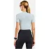 Koszulka damska ODLO BL TOP crew neck s/s PERFORMANCE X-LIGHT niebieska