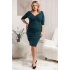 Dámske šaty U340 zelené - Karko