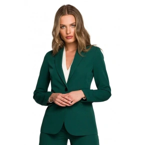 Bunda s jedným gombíkom S310 zelená - Stylove