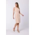 Dámske šaty S342 Beige - Stylove