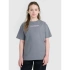 Dievčenské tričko oversize s potlačou 4F 4FJWAW25TTSHF2387-23S