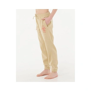Nohavice RIP CURL ICONS OF SURF TRACKPANT-BOY zelené Nohavice RIP CURL ICONS OF SURF TRACKPANT-BOY zelené