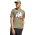 Pánske tričko adidas Memories of Sport Outdoor Graphic khaki KC7098