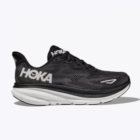 Dámska bežecká obuv HOKA Clifton 9 Black/White (1127896-BWHT)