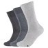 Skechers 3ks pánske základné ponožky SK41007-9300 Grey 39-42