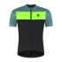 Rogelli CORE BLOCK dres čierno-tur-žltý 3XL