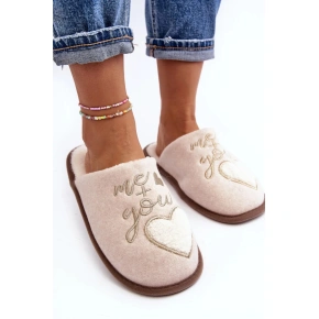 Dámske papuče MD8643 Svetke beige - JOMIX Dámske papuče MD8643 Svetke beige - JOMIX