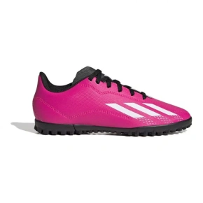 Detská športová obuv Futbalová obuv X Speedportal.4 TF Jr GZ2446 Neon Pink - Adidas